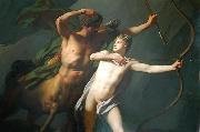 Baron Jean-Baptiste Regnault The Education of Achilles painting
